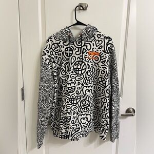 PUMA X Mr. Doodle Long Sleeve Hoodie XXL